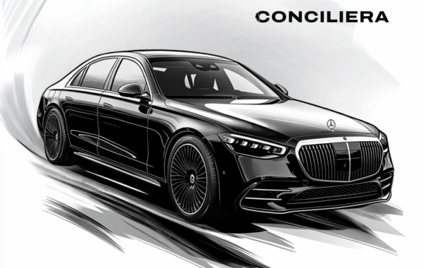 Premium Mercedes-Benz S-Class chauffeur-driven luxury sedan for VIP airport and city transfers
