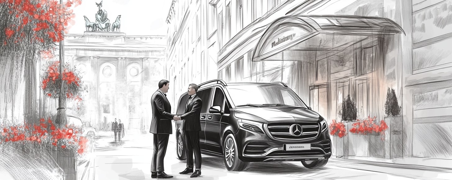 Peer-to-peer luxury chauffeur model ensuring fairness, transparency, and professional recognition for partners